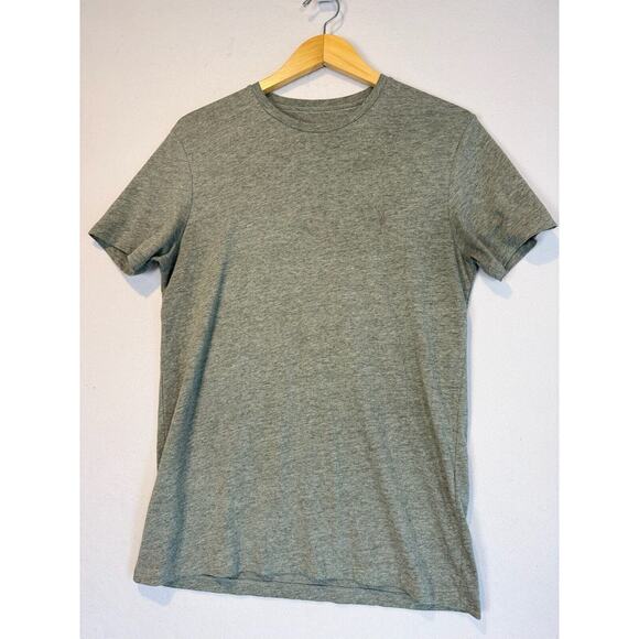 ALLSAINTS Shirt Men MED Green Tee Casual V Neck Stylish Chic Solid Basic Simple - Picture 5 of 8